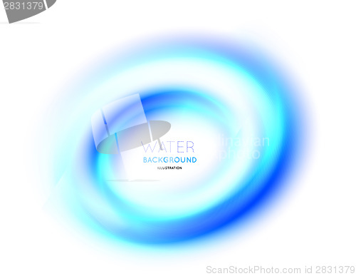 Image of Abstract circle bright background