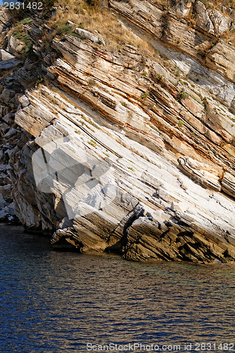 Image of Rock in the sea