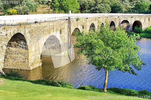 Image of Roman bridge in Fronteira,Portugal