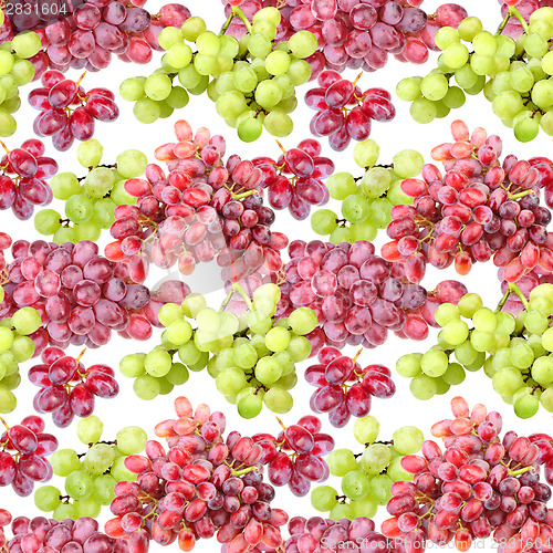 Image of Seamless pattern of grape