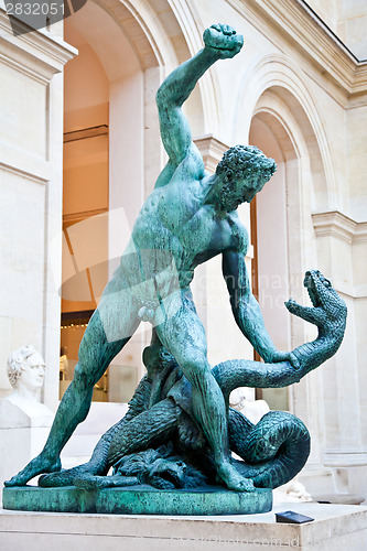 Image of Fight with the snake