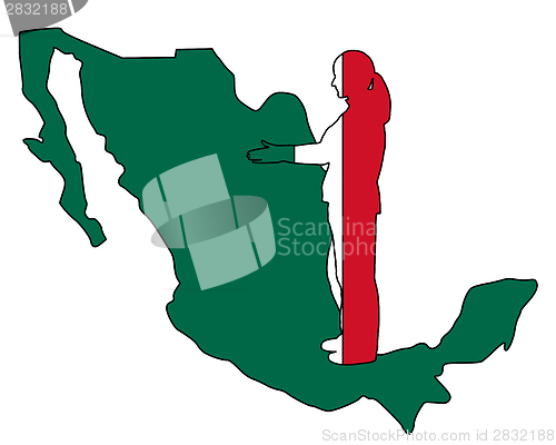 Image of Mexican handshake