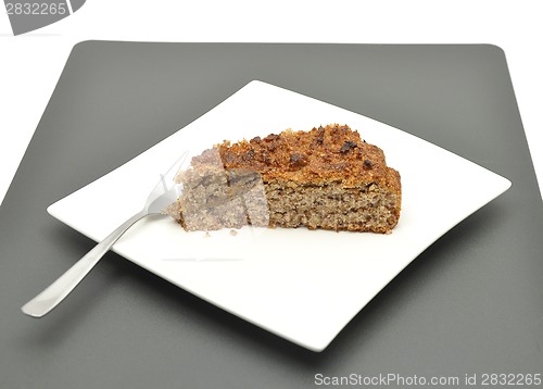 Image of Slice of wholemeal cake