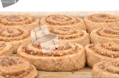 Image of Spiral hazelnut cookies