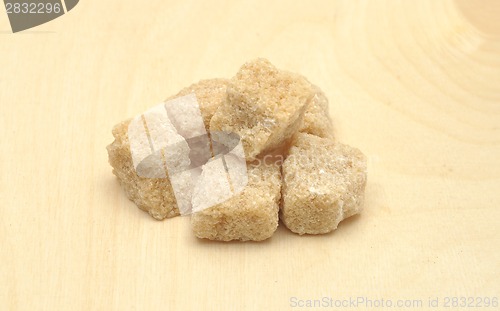 Image of Detailed and colorful image of brown cane sugar