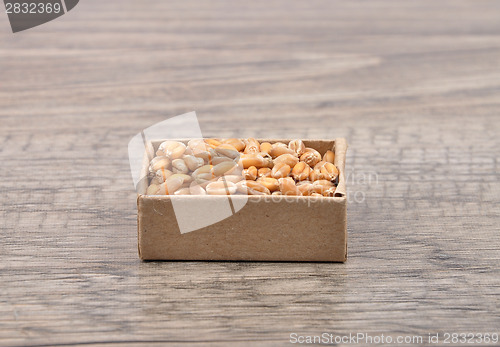 Image of Wheat on wood