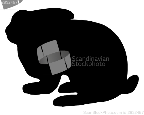 Image of Bunny silhouette