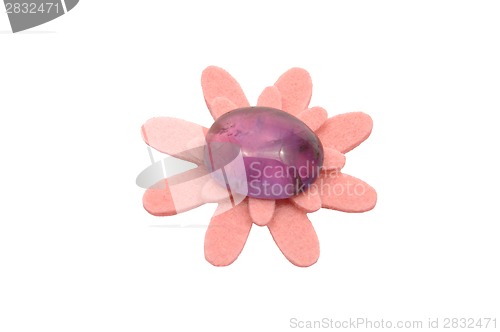 Image of Amethyst on felt