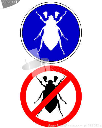 Image of Cockchafer traffic signs