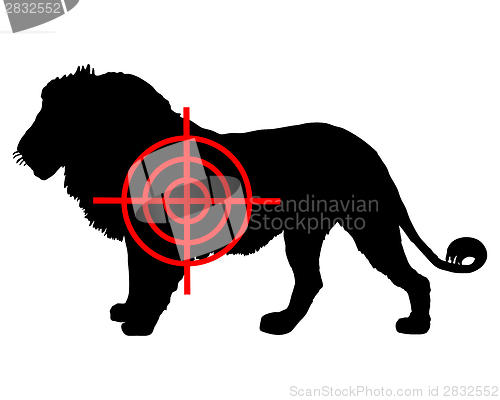 Image of Lion crosslines