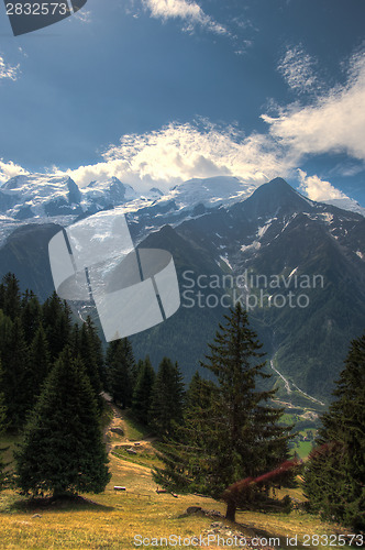 Image of Alps mountain landscape