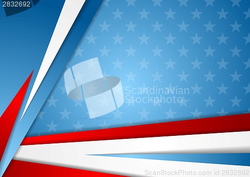 Image of Abstract Independence Day background