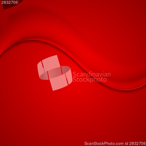 Image of Bright red blurred background