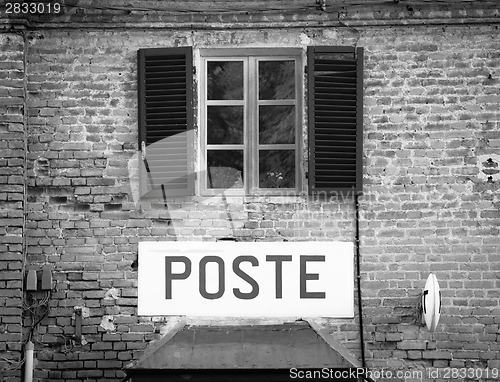 Image of Italian postal office