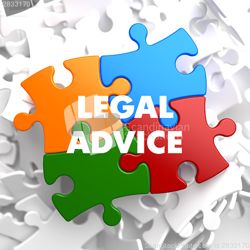 Image of Legal Advice on Multicolor Puzzle.