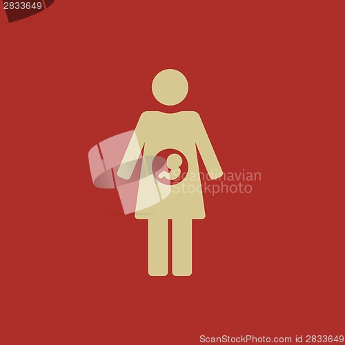 Image of Maternity Flat Icon
