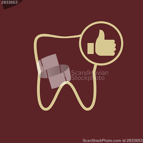 Image of Dental Flat Icon