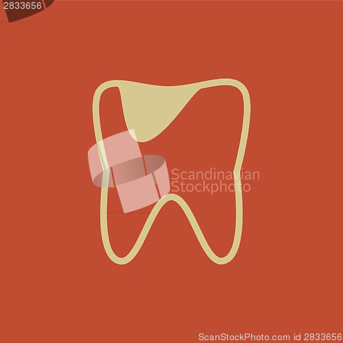 Image of Dental Flat Icon