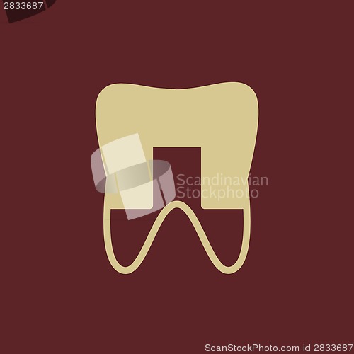 Image of Dental Flat Icon