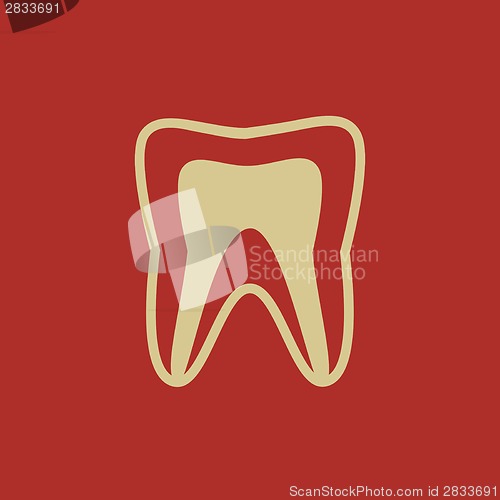 Image of Dental Flat Icon