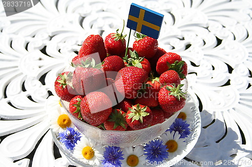 Image of Swedish Midsummer dessert