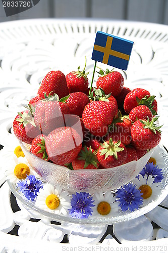 Image of Swedish Midsummer dessert