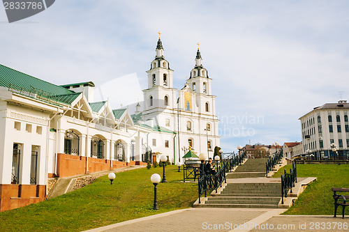 Image of The cathedral of Holy Spirit in Minsk, Belarus