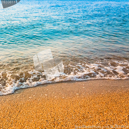 Image of Sand Beach And Wave