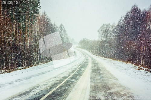 Image of Snowy Land Road