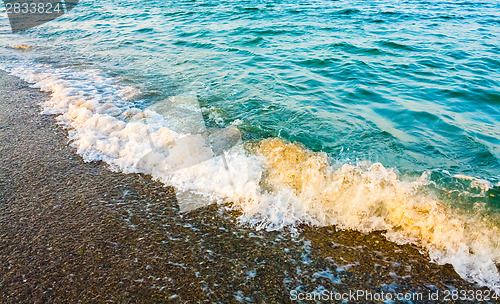 Image of Sand Beach And Wave