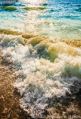 Image of Sand Beach And Wave