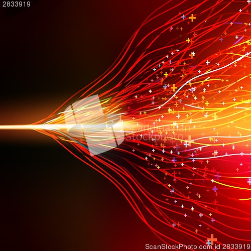 Image of Energy design against dark background. EPS 10