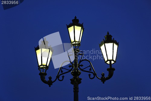 Image of Vintage street light