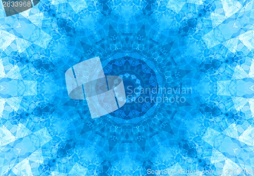 Image of Abstract blue pattern