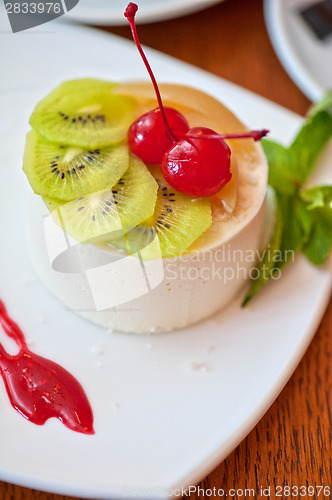 Image of tasty dessert