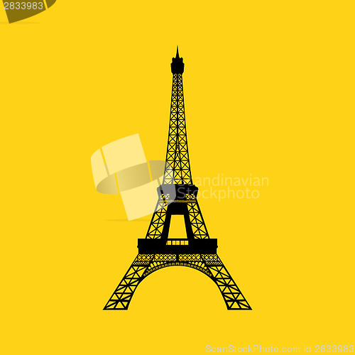 Image of Eiffel tower in Paris