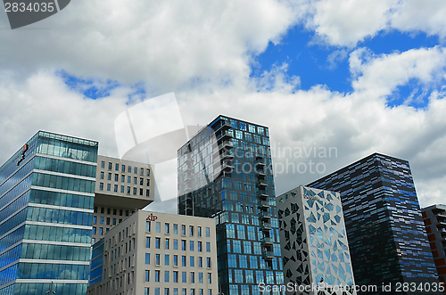 Image of Barcode buildings in Oslo