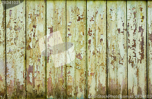 Image of Aquamarine Wooden Background