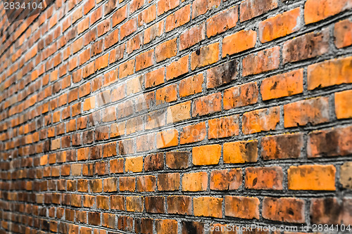 Image of Bricked Wall Background 