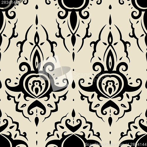 Image of Seamless Paisley background.