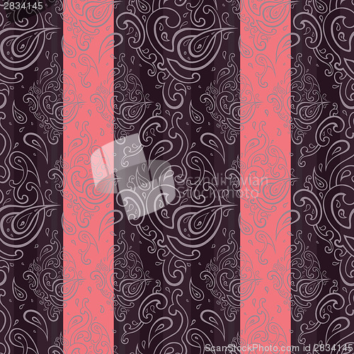 Image of Seamless Paisley background.