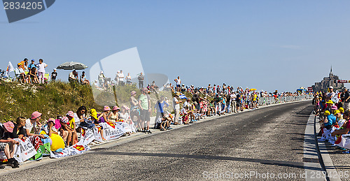 Image of Spectators of Le Tour de France