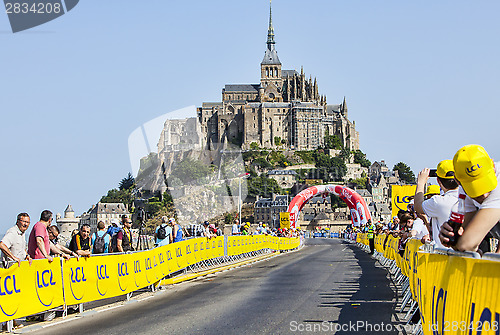 Image of Spectators of Le Tour de France