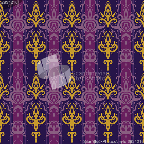 Image of Seamless wallpaper pattern.