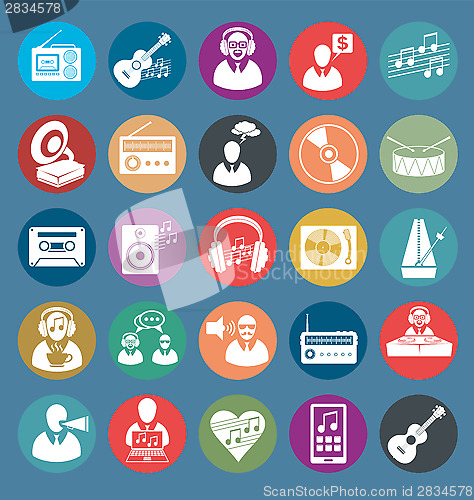 Image of Vector Flat Style Icons