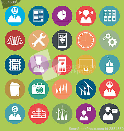 Image of Vector Flat Style Icons