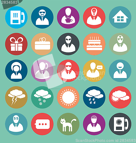 Image of Vector Flat Style Icons