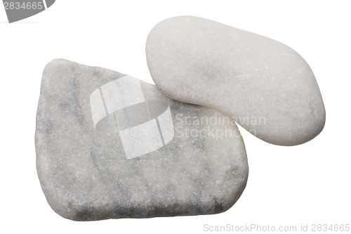 Image of pieces of marble 
