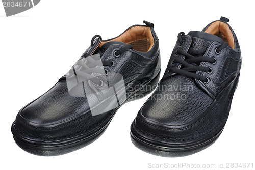 Image of Black men's shoes