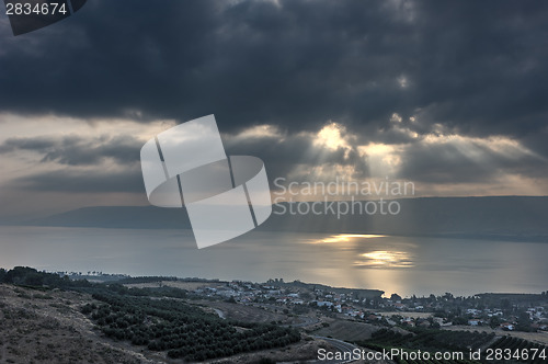 Image of Kinneret morning 